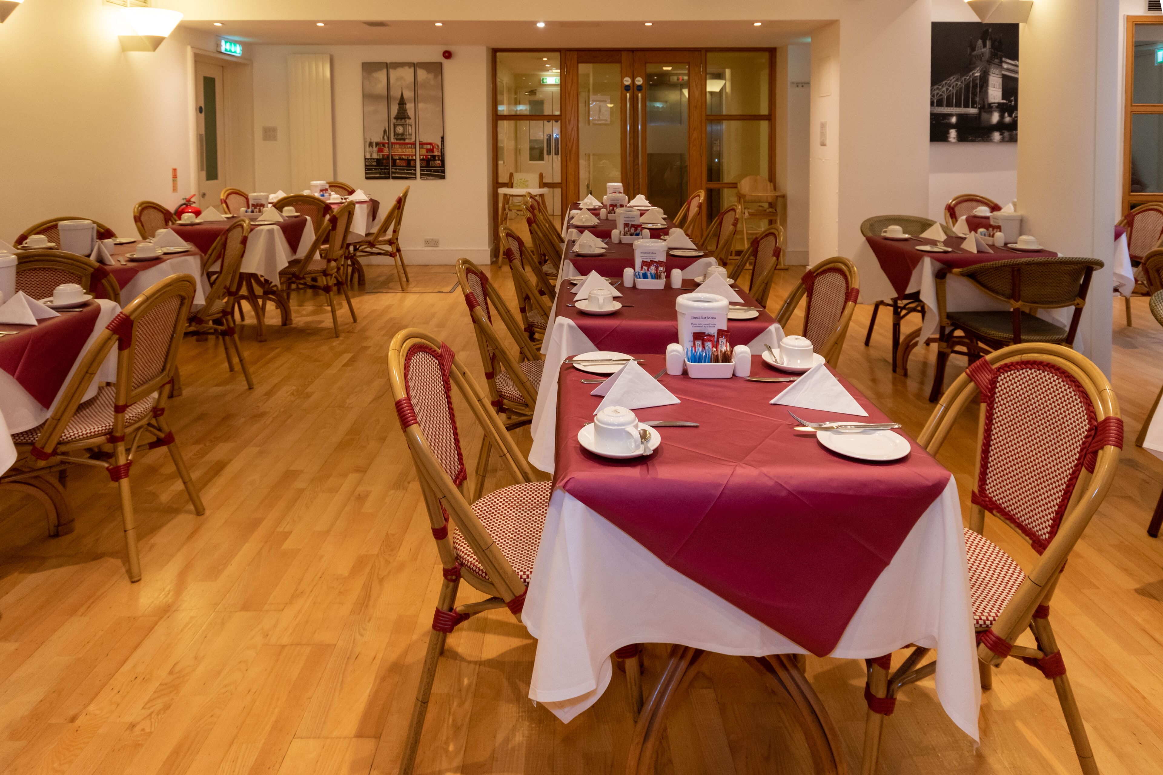 daily english breakfast (gbp 13.50 per person)