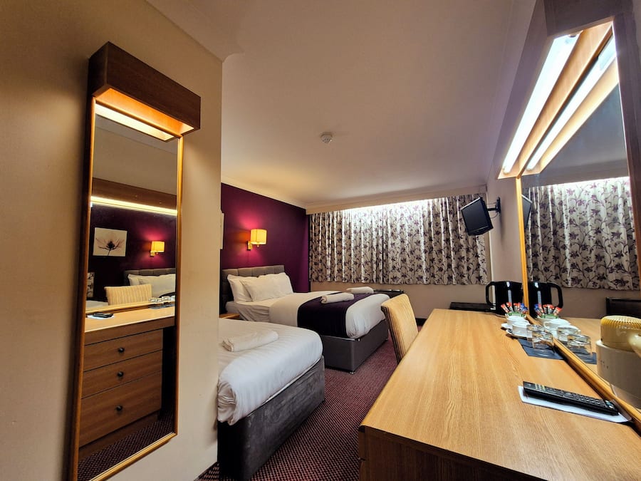 Desk, iron/ironing board, free WiFi, bed sheets