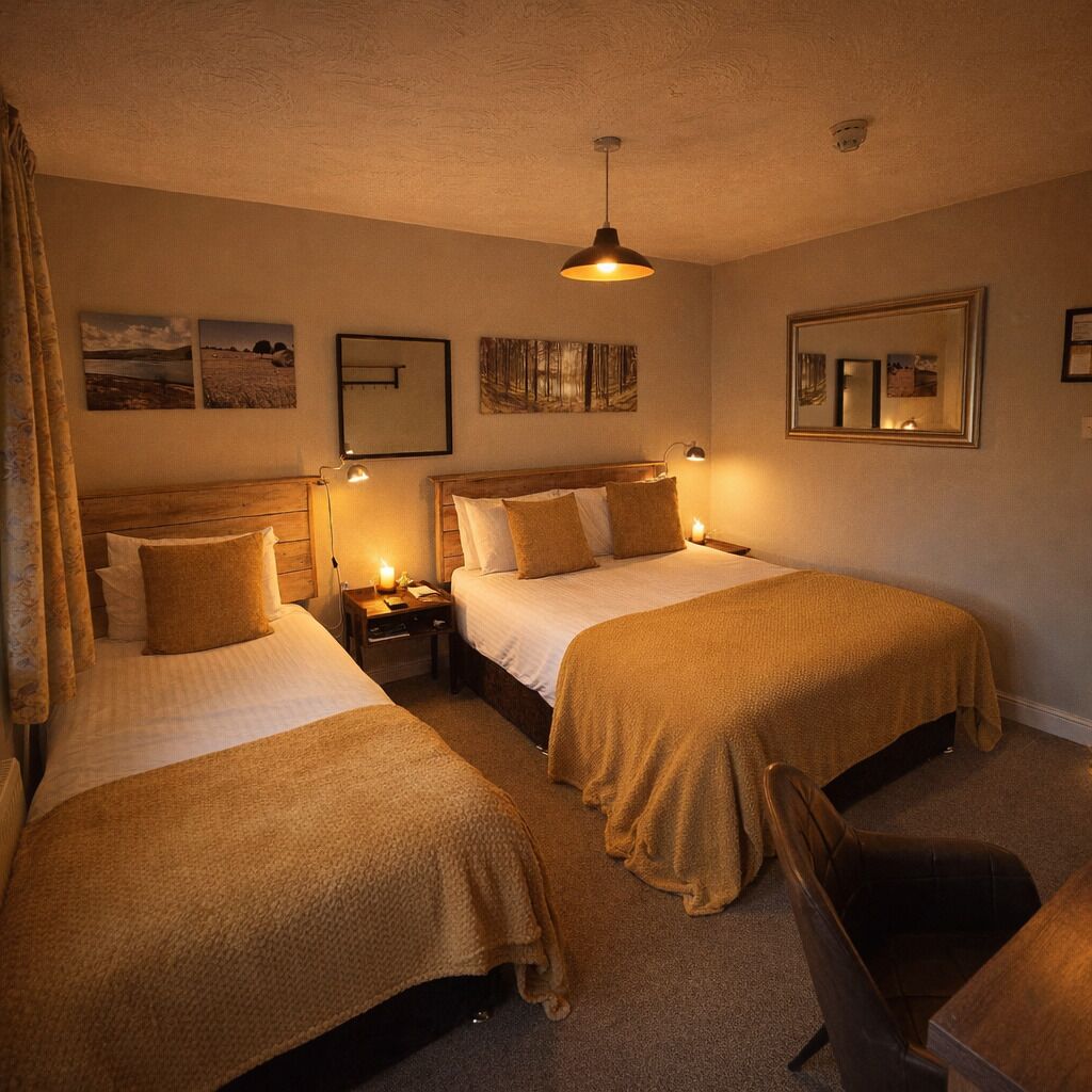 Triple Room, Ensuite (4) | Premium bedding, desk, laptop workspace, iron/ironing board