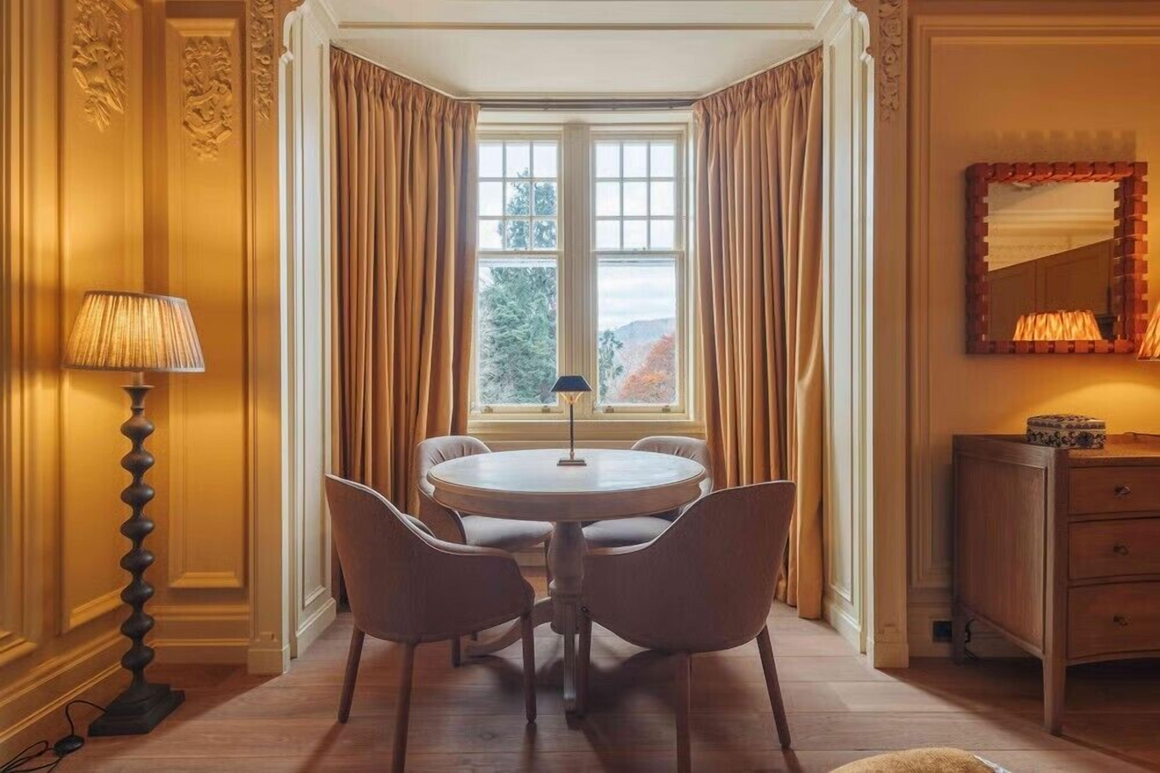 Spiseområde på rommet