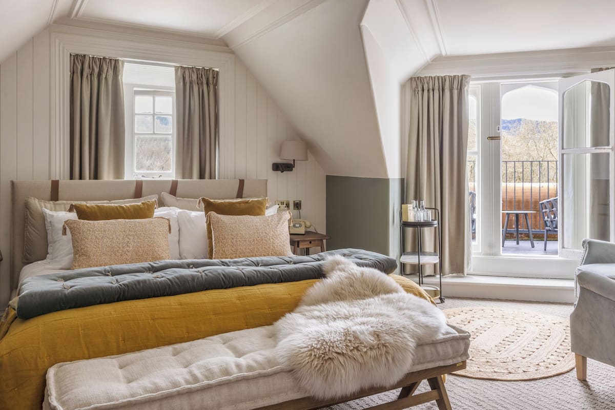 comfy luxe with balcony | 1 bedroom, in-room safe, desk, iron/ironing board