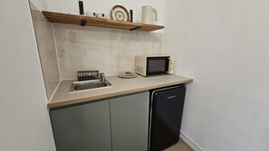 Estudio Deluxe, 1 cama doble | Cocina privada | Hervidor eléctrico