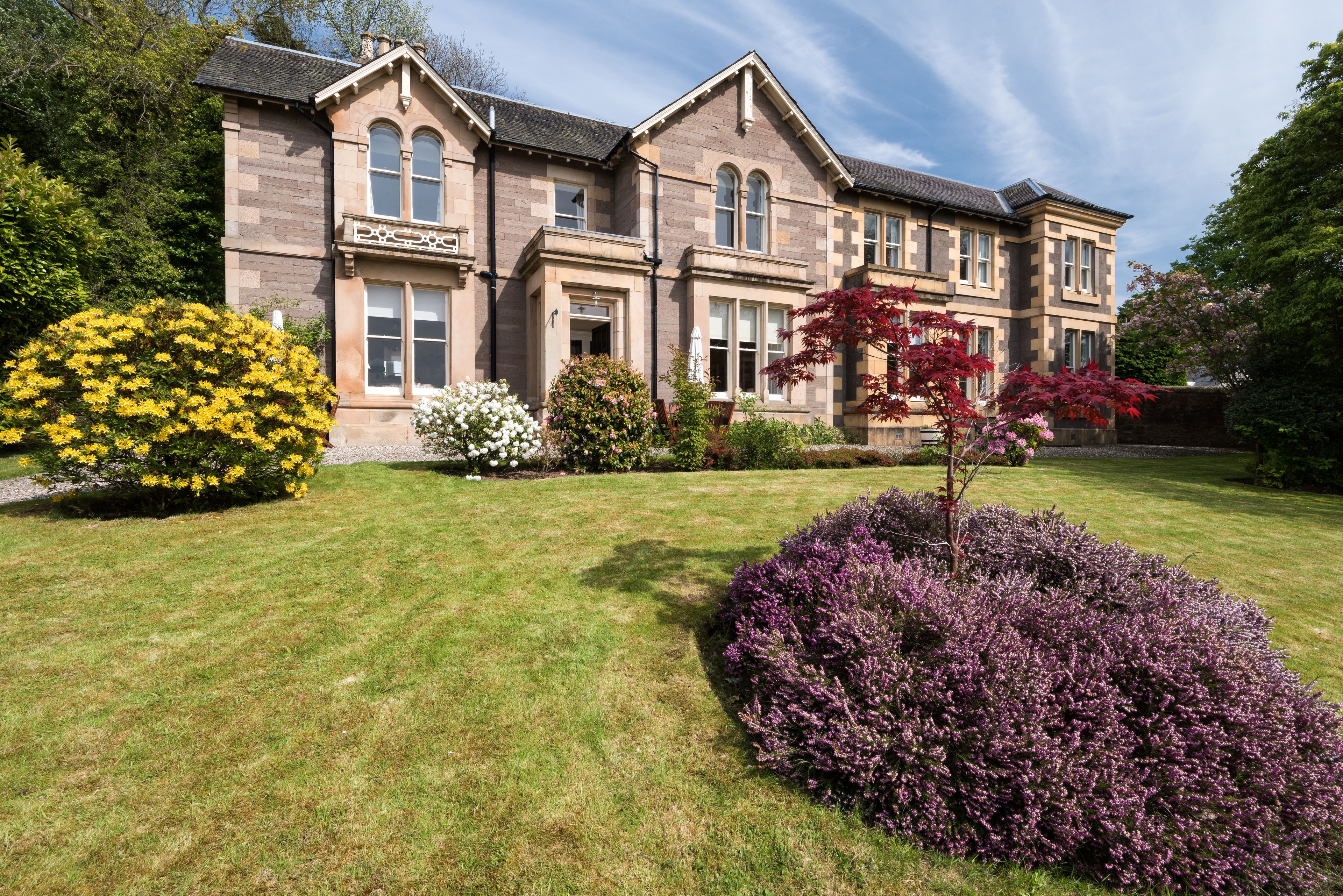 Façade de l’hébergement