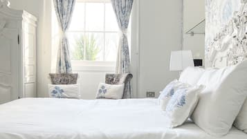 Honeymoon Suite | Premium bedding, in-room safe, desk, blackout curtains