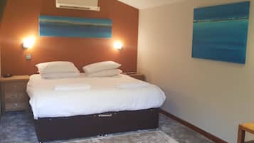 Desk, iron/ironing board, free WiFi, bed sheets