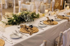 Innenbereich für Hochzeiten