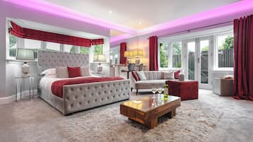 Dobbeltrom – deluxe (The Red Rose) | Allergitestet sengetøy, strykejern/-brett, wi-fi (inkludert) og sengetøy