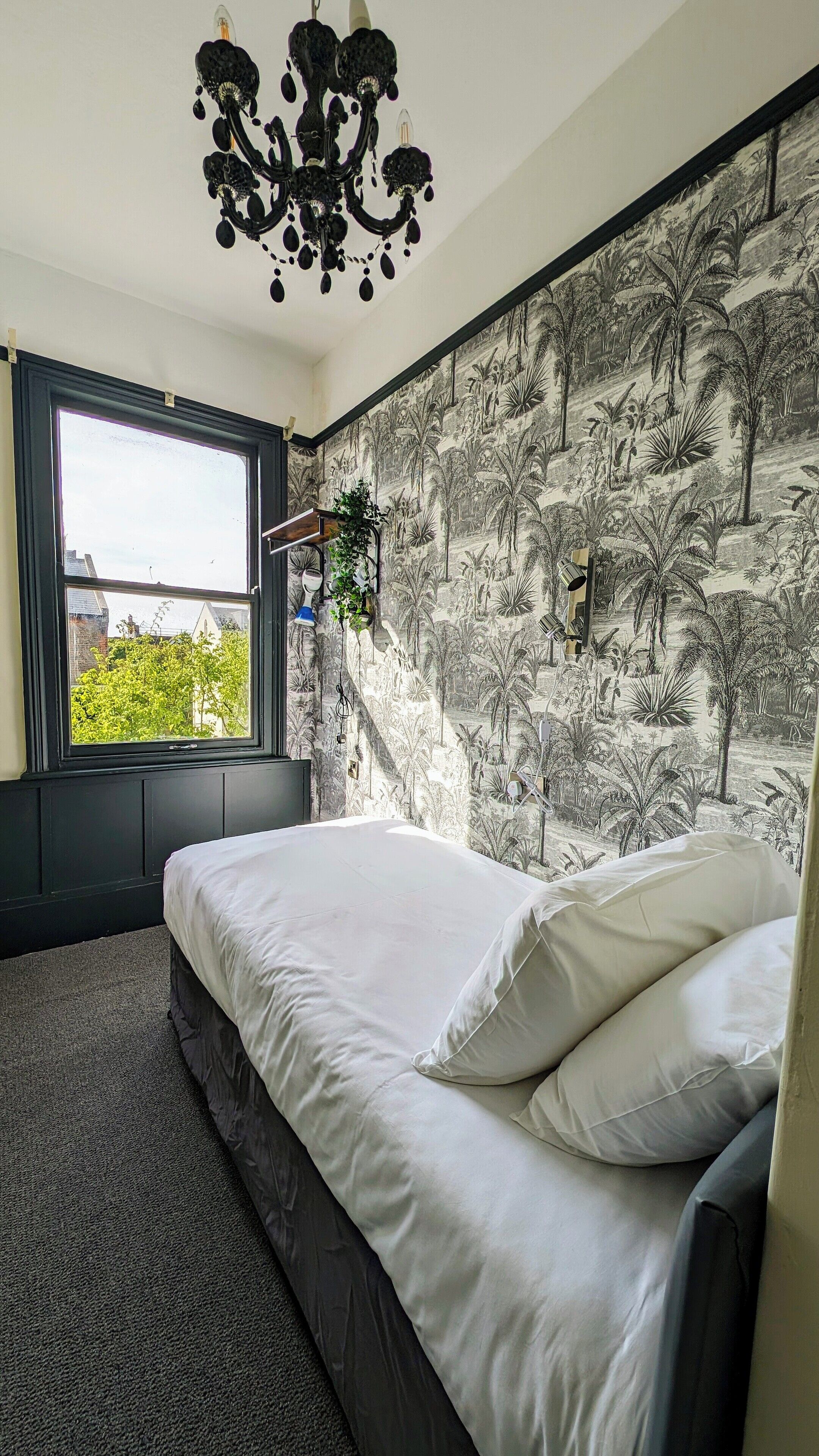 Quarto solteiro clássico | Vista do quarto