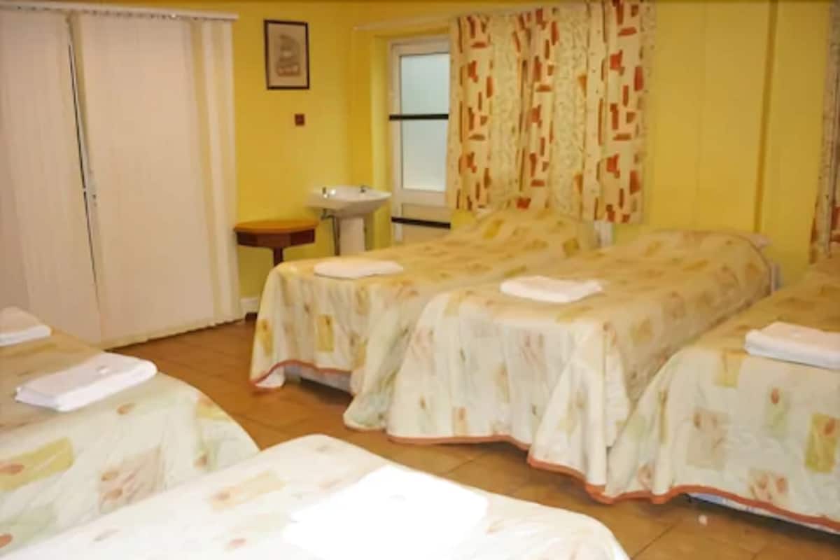 Camera familiare, bagno in camera (6 People) | Ferro/asse da stiro, lenzuola