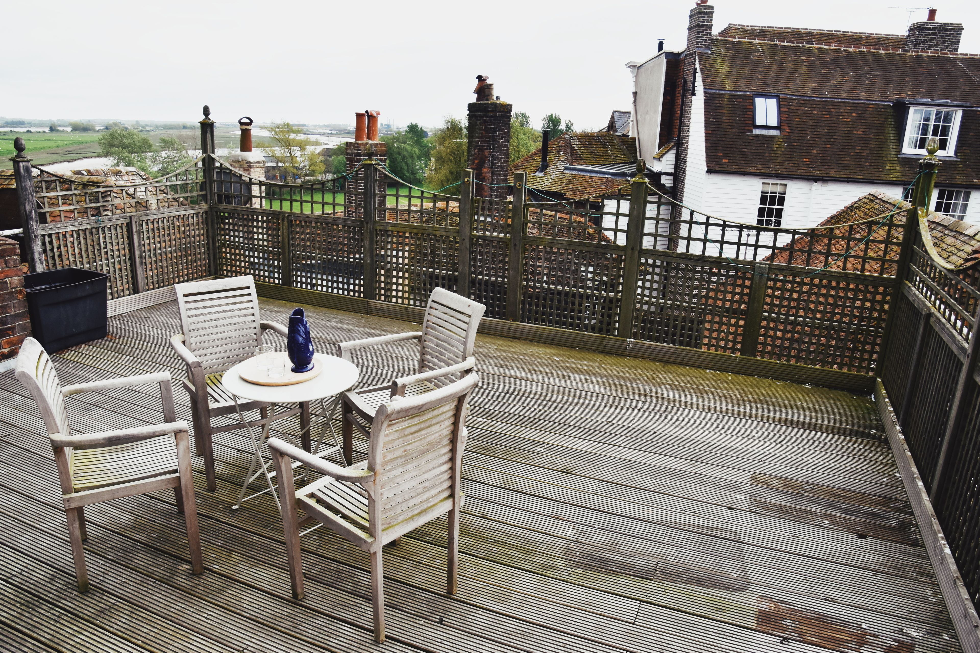 panoramic penthouse, 2 bedrooms, patio, canal view | terrace/patio