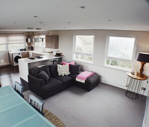 파노라믹 펜트하우스, 침실 2개, 파티오, 운하 전망 | 객실에서 보이는 전망