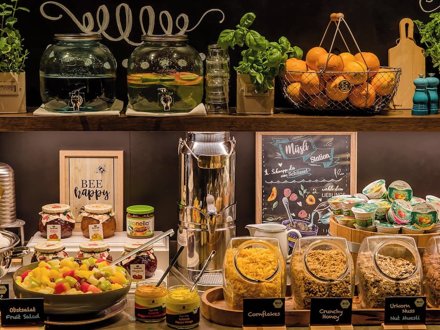 Daily continental breakfast for a fee