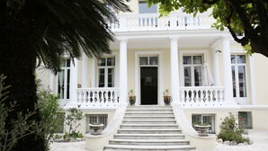 Overnatningsstedets facade