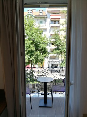 Superior-Doppelzimmer, Balkon | 1 Schlafzimmer, hochwertige Bettwaren, Zimmersafe, individuell dekoriert