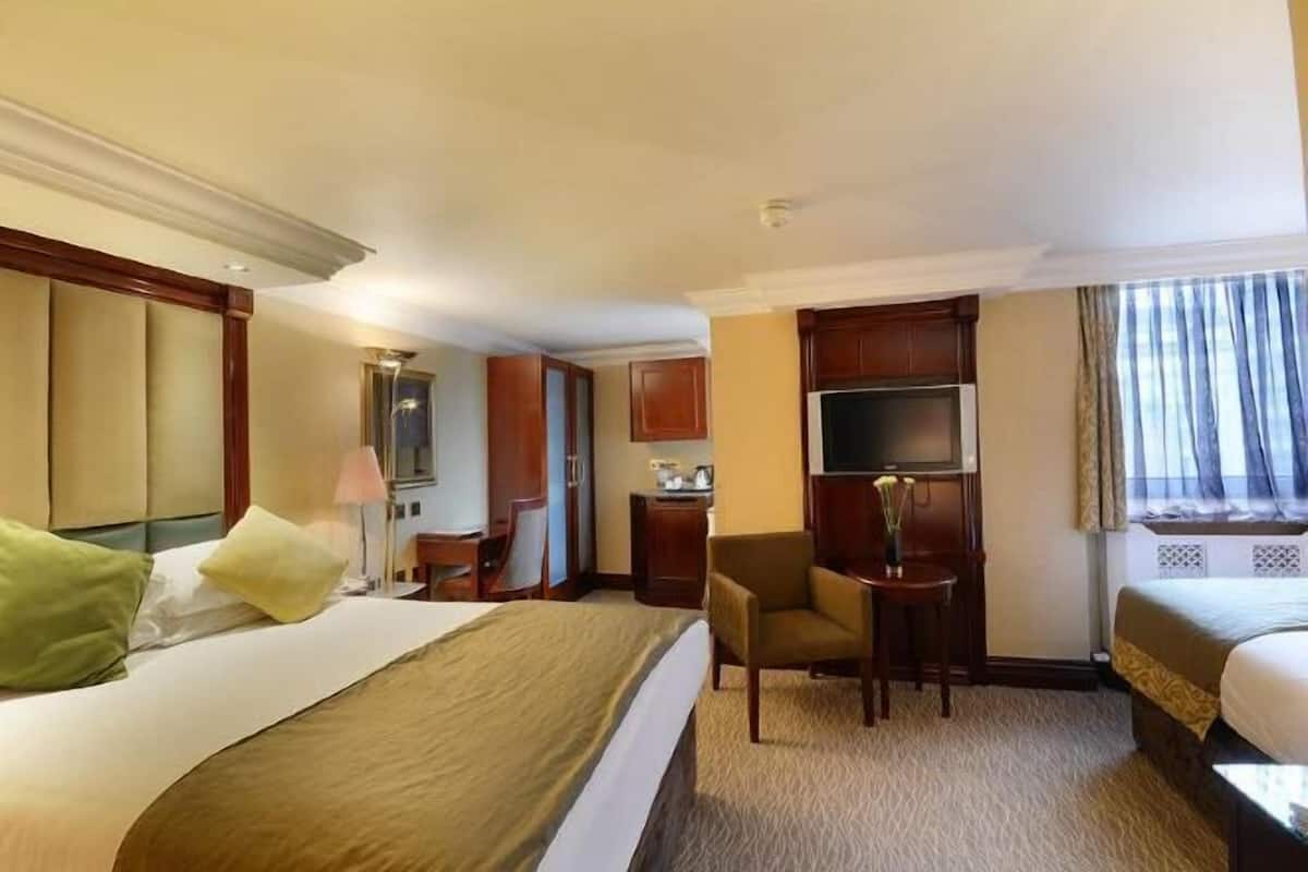 In-room safe, laptop workspace, soundproofing, iron/ironing board