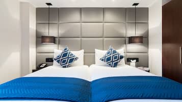 In-room safe, laptop workspace, soundproofing, iron/ironing board