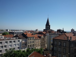 Blick von der Unterkunft