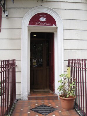 Entrée de l’hébergement 