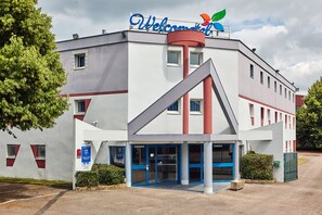 Façade de l’hébergement