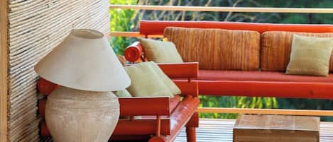 Außenbereich für Bankette