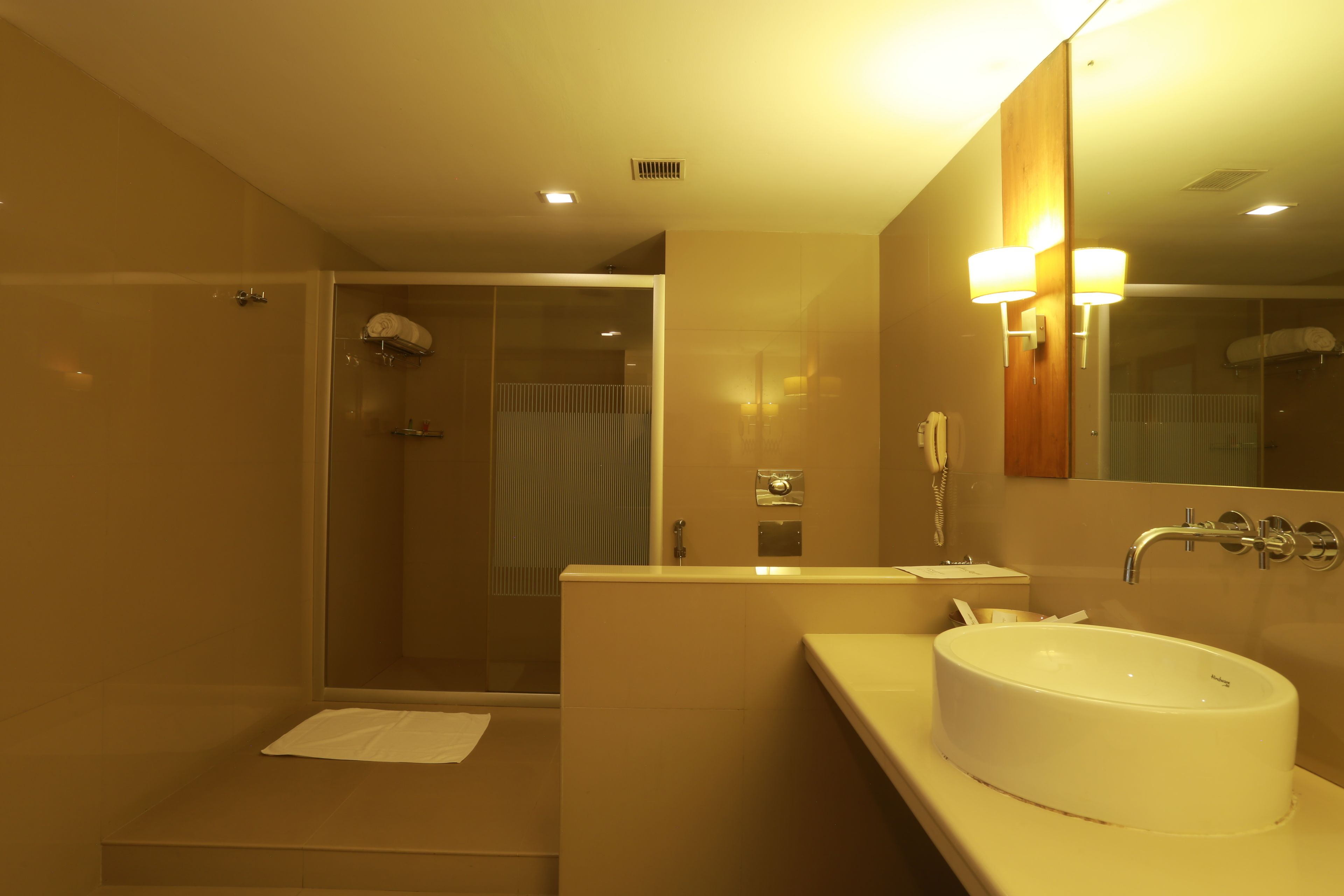 suite | bathroom | free toiletries, hair dryer, bathrobes, slippers