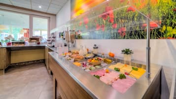 Daily buffet breakfast (EUR 15 per person)