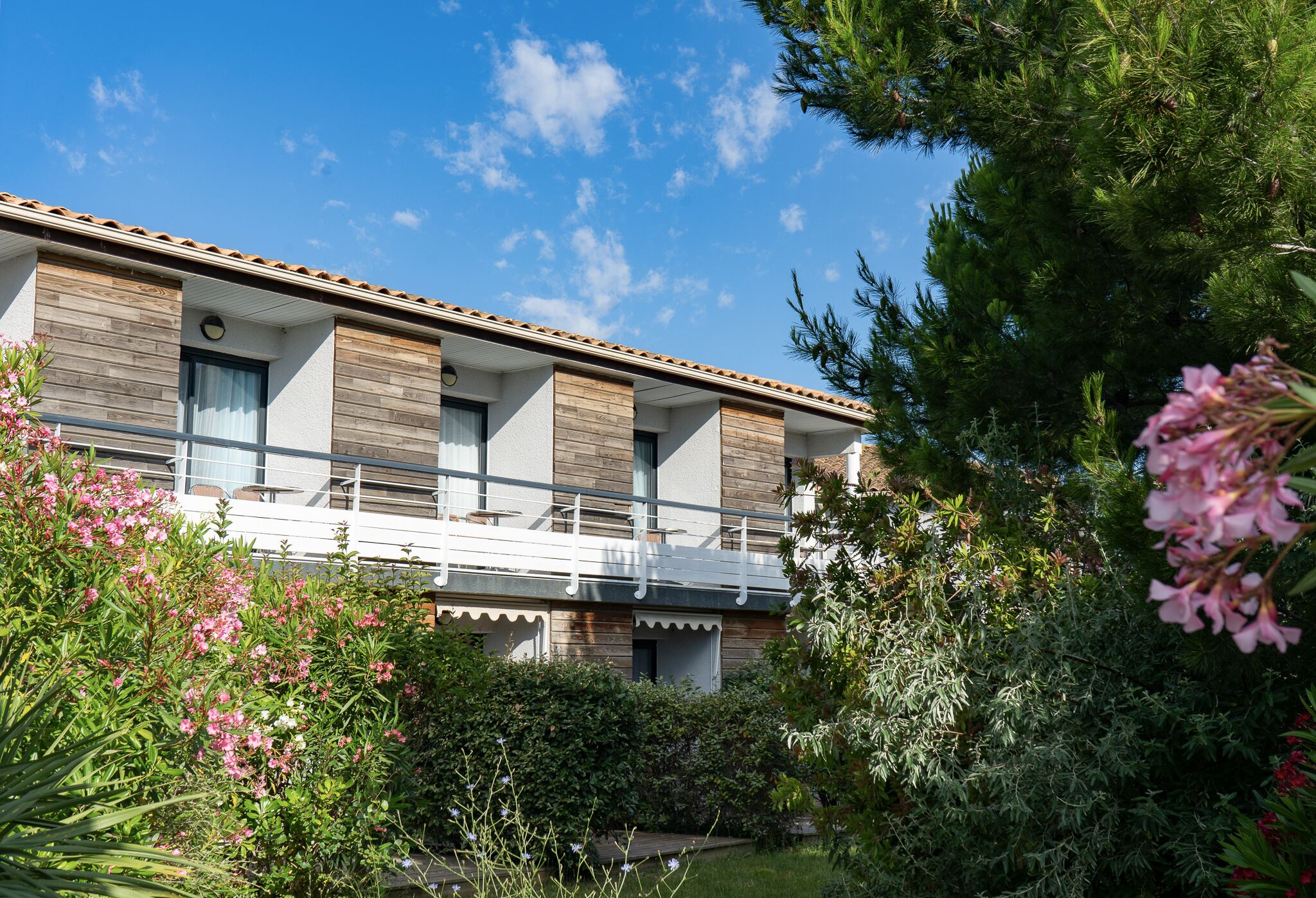 Fassade der Unterkunft