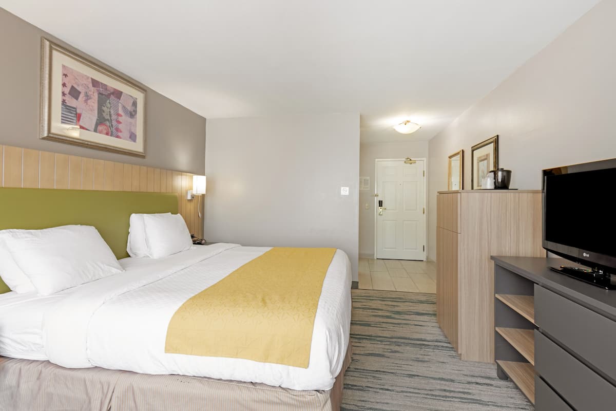 1 habitación, ropa de cama de alta calidad y escritorio