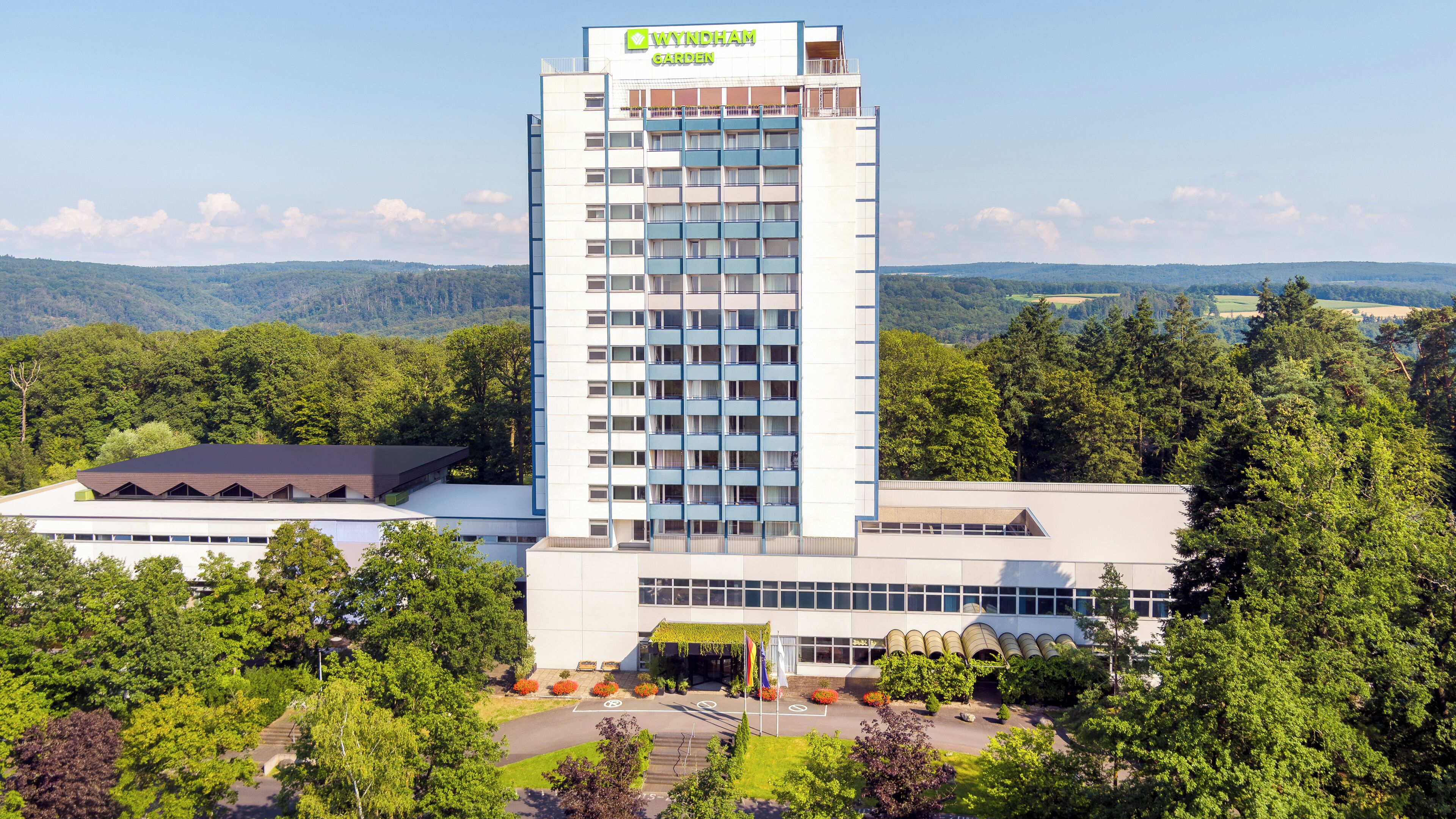 Fassade der Unterkunft