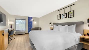 Standardzimmer, 1 King-Bett, Nichtraucher | Zimmersafe, Verdunkelungsvorhänge, Bügeleisen/Bügelbrett, Zustellbetten