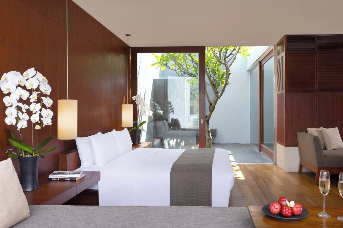 Courtyard Pool Villa | 1 bedroom, premium bedding, in-room safe, desk