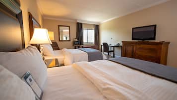 Double Double Room | 1 bedroom, premium bedding, desk, blackout drapes