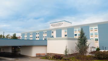 Fassade der Unterkunft