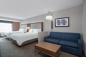 Standard Room, Multiple Beds | Desk, laptop workspace, iron/ironing board, free cots/infant beds - Holiday Inn Express Hotel & Suites Clinton by IHG (Clinton)