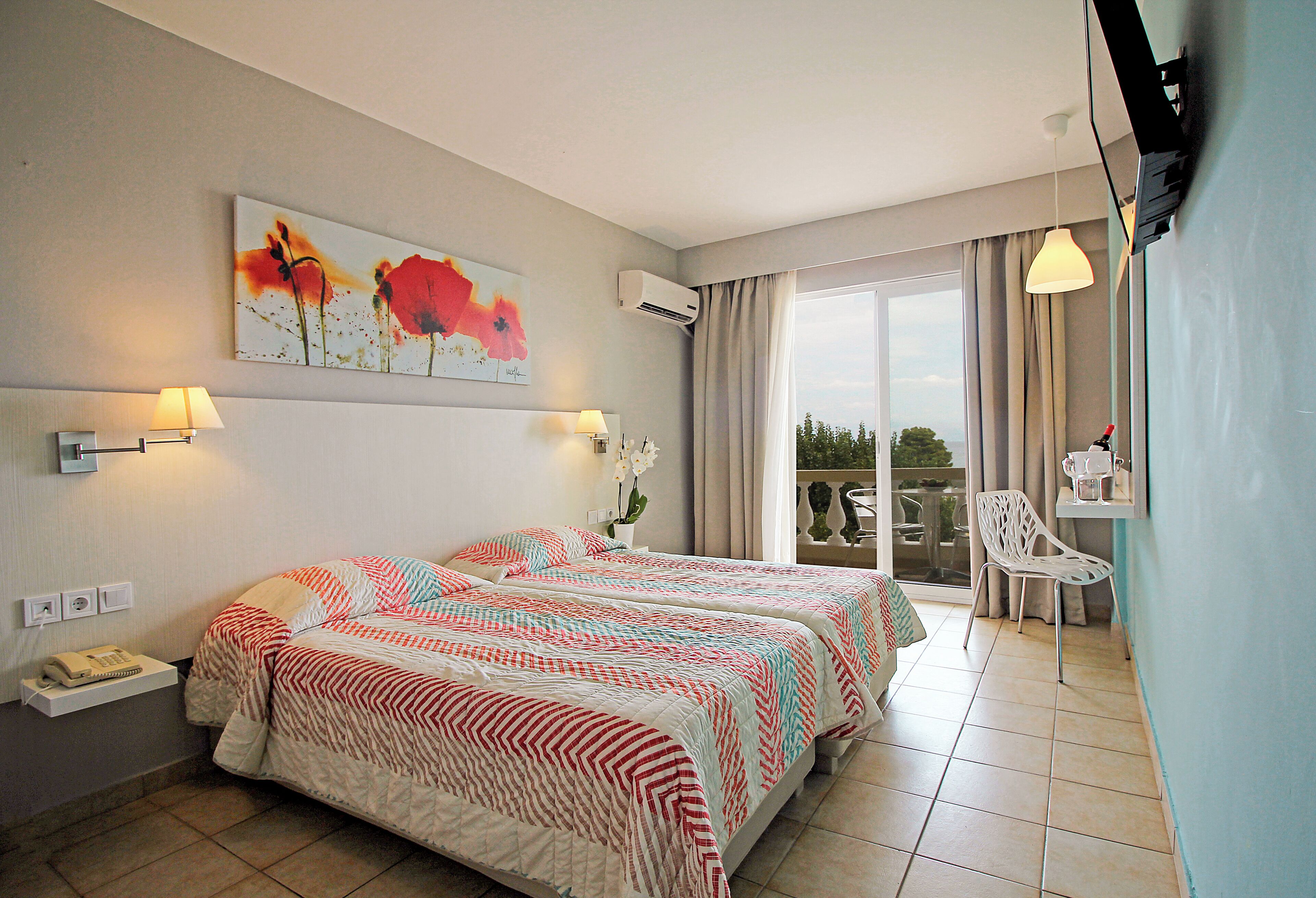 Twin Room, Sea View