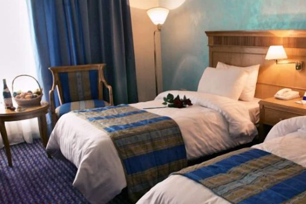 Biancheria da letto di alta qualità, minibar, una cassaforte in camera
