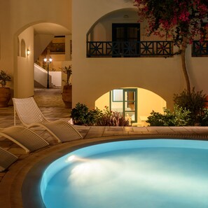 Economy Triple Room | View from room - Veggera Hotel (Santorini)