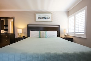 1 bedroom, individually decorated, individually furnished