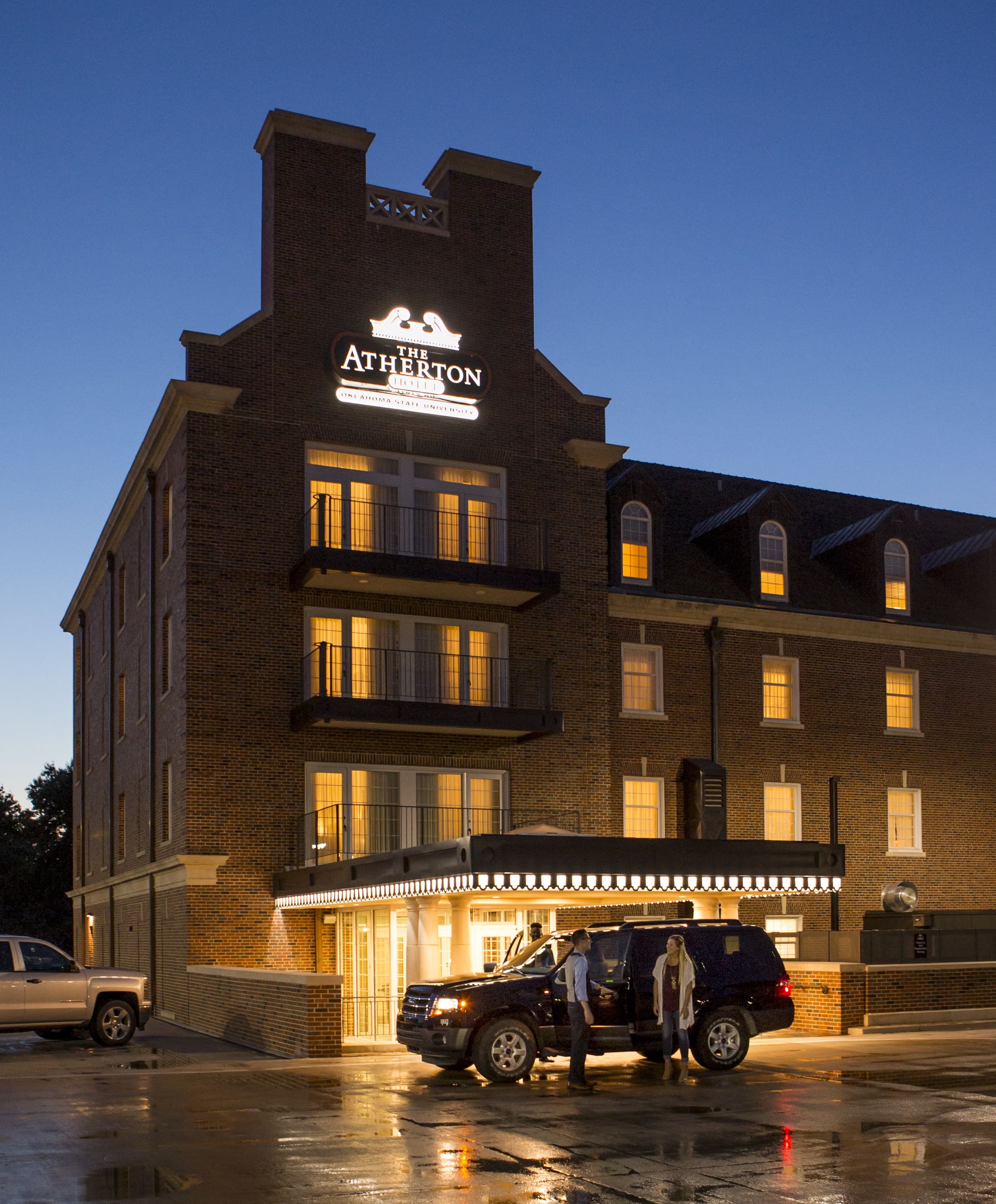 front of property – evening/night