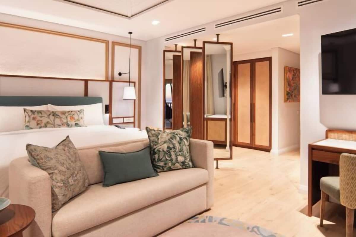1 chambre, minibar, coffre-fort, bureau
