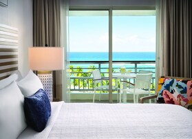 Premium bedding, pillowtop beds, in-room safe, blackout drapes