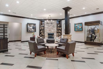 Hotel entrance and lobby at Best Western Plus Boomtown Casino Hotel