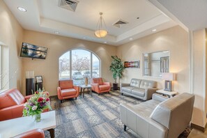 Sala de estar en el lobby
