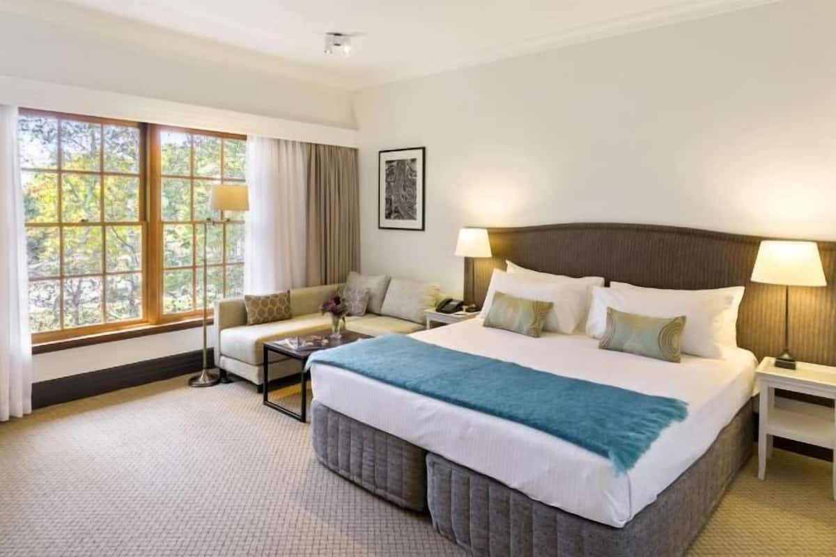 Desk, blackout drapes, iron/ironing board, free WiFi