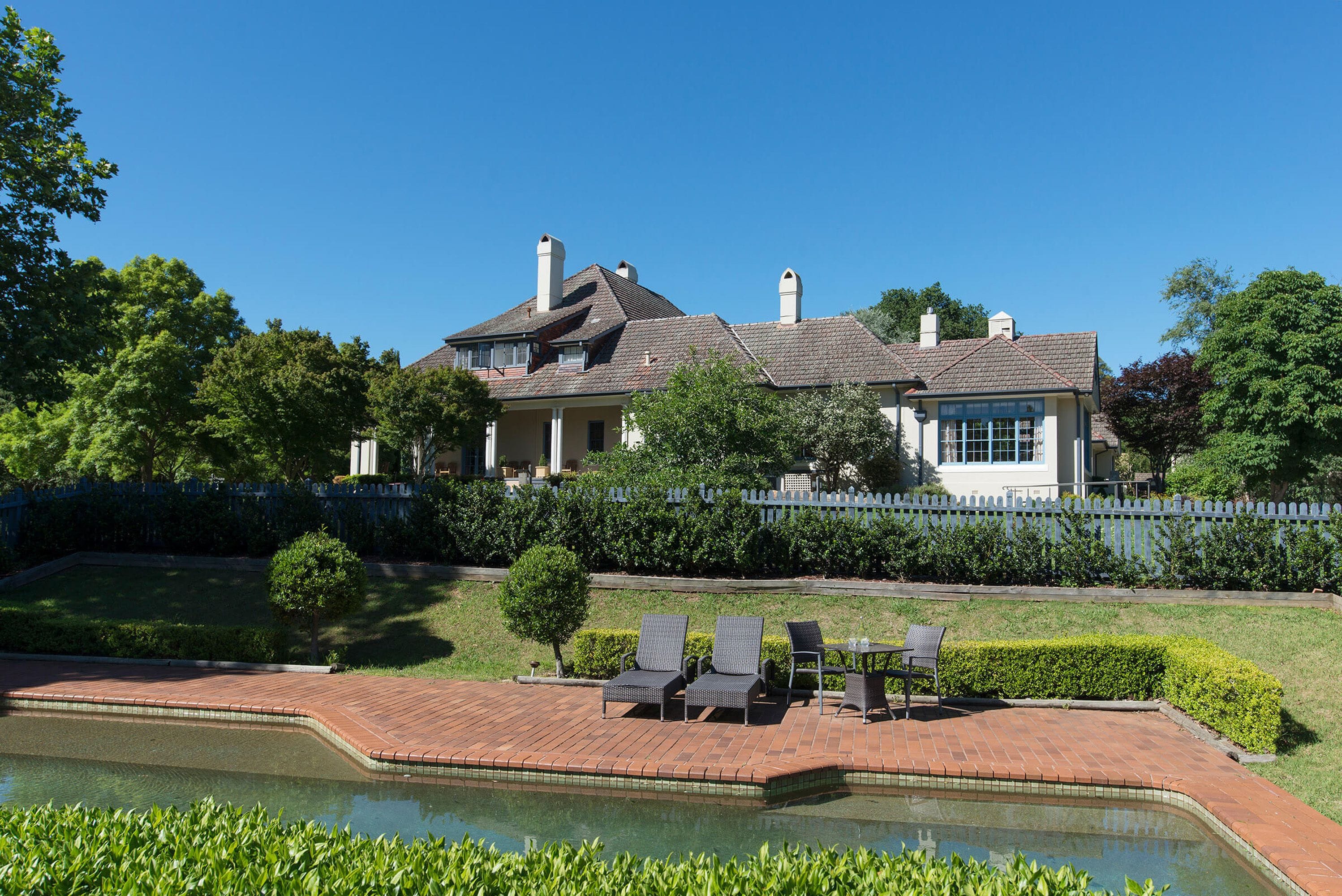 Alberca al aire libre 