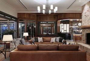 Lobby sitting area