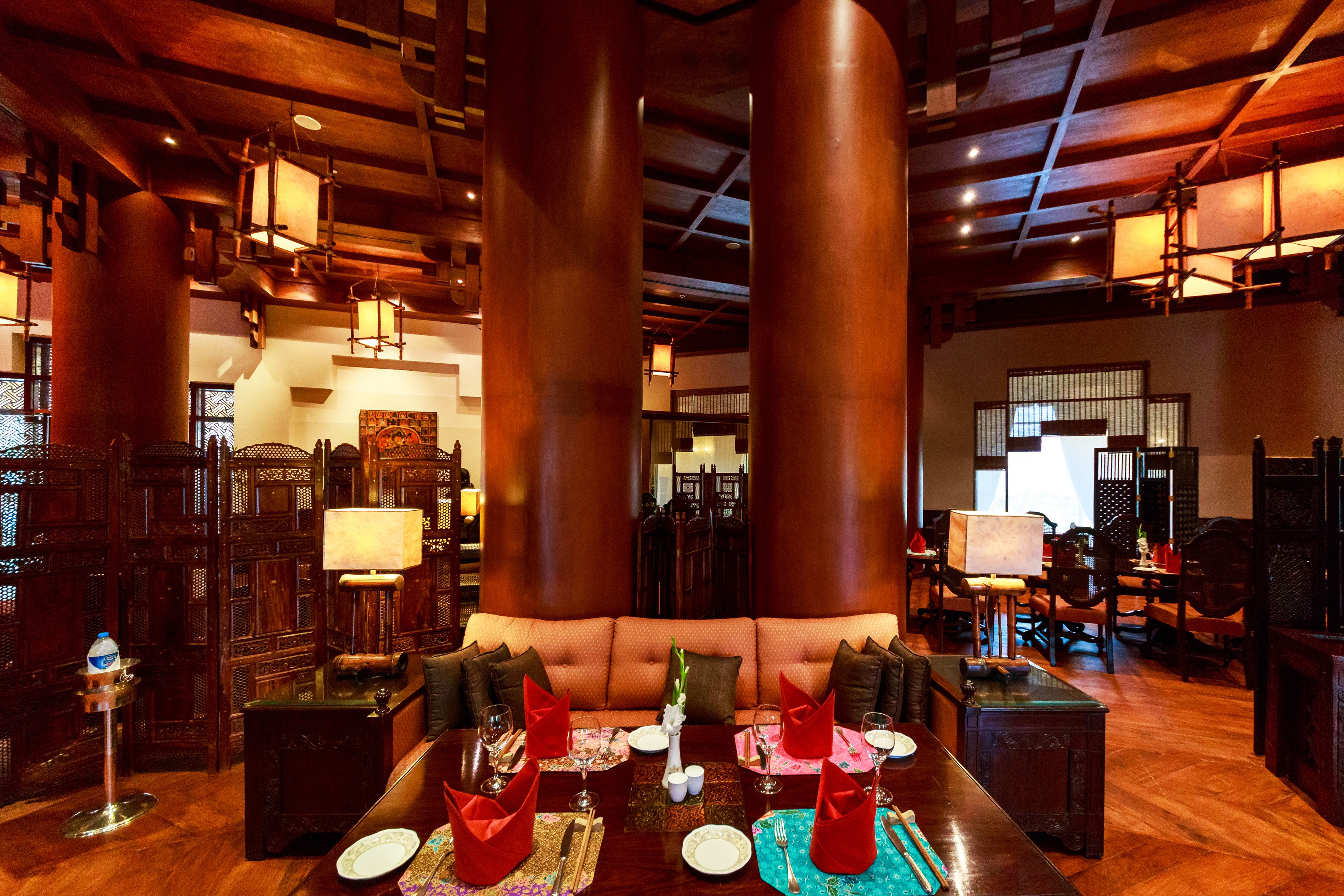 5 restaurants, breakfast, lunch, dinner served; asian cuisine