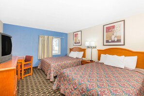In-room safe, desk, blackout curtains, iron/ironing board