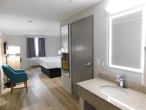 Suite, 1 Bedroom, Non Smoking (1 King Bed and 1 Queen Bed) | In-room safe, desk, blackout curtains, iron/ironing board - Days Inn by Wyndham Effingham (Effingham)