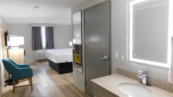 In-room safe, desk, blackout drapes, iron/ironing board